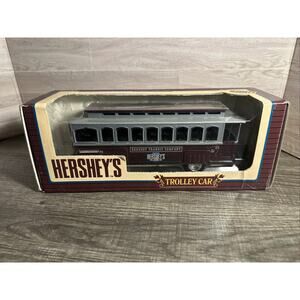 Ertl Hershey’s Trolley Car Coin Bank 1:43 Diecast NEW